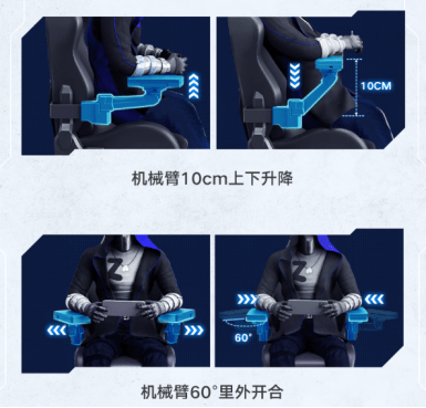 款符合你对新一代电竞椅的期待？开元棋牌2023新款电竞椅哪(图3)