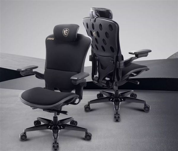 发2499元：人体工学设计 4D可调节扶手开元棋牌app微星MAG A10电竞椅首(图3)
